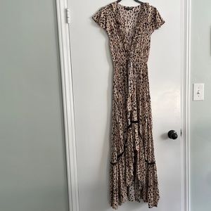 Kivari leopard dress size XS